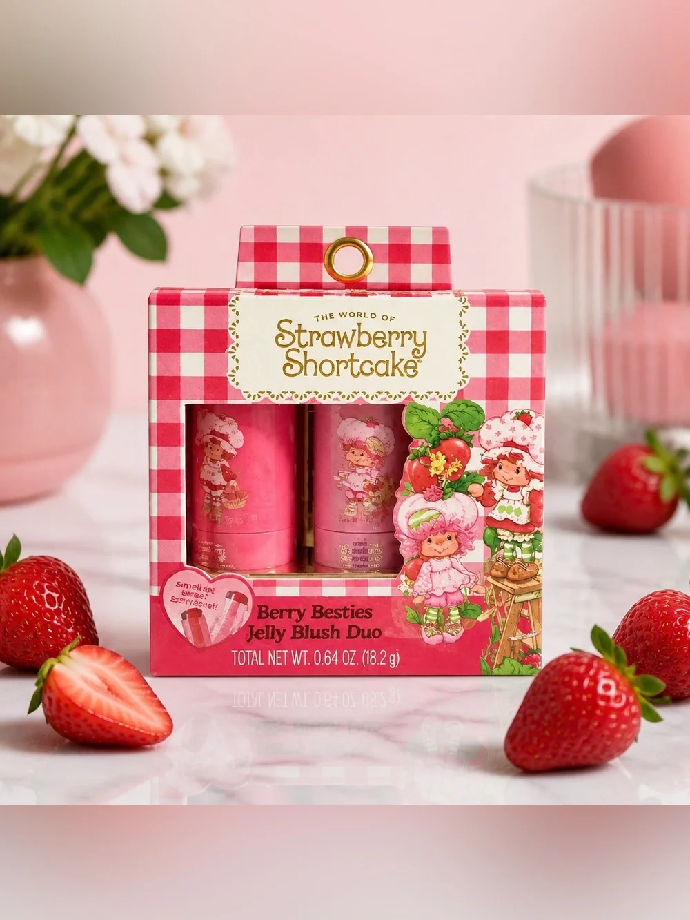 Strawberry Shortcake Berry Besties Jelly Blush Duo Pink NWT